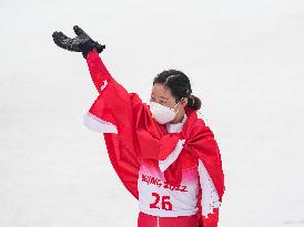 (SP)CHINA-BEIJING-WINTER PARALYMPICS-ALPINE SKIING-WOMEN'S GIANT SLALOM-STANDING (CN)