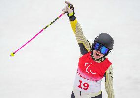 (SP)CHINA-BEIJING-WINTER PARALYMPICS-ALPINE SKIING-WOMEN'S GIANT SLALOM-STANDING (CN)