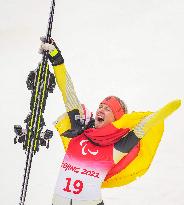 (SP)CHINA-BEIJING-WINTER PARALYMPICS-ALPINE SKIING-WOMEN'S GIANT SLALOM-STANDING (CN)