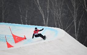 (SP)CHINA-ZHANGJIAKOU-WINTER PARALYMPICS-PARA SNOWBOARD-MEN'S BANKED SLALOM SB-LL2 (CN)