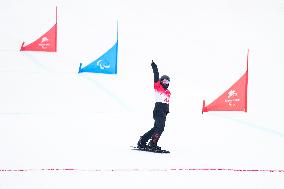 (SP)CHINA-ZHANGJIAKOU-WINTER PARALYMPICS-PARA SNOWBOARD-MEN'S BANKED SLALOM SB-LL2 (CN)