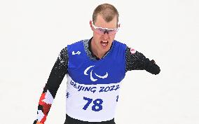 (SP)CHINA-ZHANGJIAKOU-WINTER PARALYMPICS-PARA BIATHLON-MEN'S INDIVIDUAL STANDING