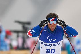 (SP)CHINA-ZHANGJIAKOU-WINTER PARALYMPICS-PARA BIATHLON-MEN'S INDIVIDUAL STANDING