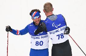 (SP)CHINA-ZHANGJIAKOU-WINTER PARALYMPICS-PARA BIATHLON-MEN'S INDIVIDUAL STANDING