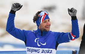 (SP)CHINA-ZHANGJIAKOU-WINTER PARALYMPICS-PARA BIATHLON-MEN'S INDIVIDUAL STANDING