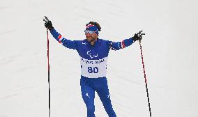 (SP)CHINA-ZHANGJIAKOU-WINTER PARALYMPICS-PARA BIATHLON-MEN'S INDIVIDUAL STANDING