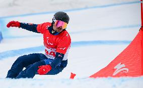 (SP)CHINA-ZHANGJIAKOU-WINTER PARALYMPICS-PARA SNOWBOARD-MEN'S BANKED SLALOM SB-LL2 (CN)