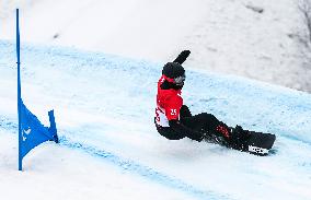 (SP)CHINA-ZHANGJIAKOU-WINTER PARALYMPICS-PARA SNOWBOARD-MEN'S BANKED SLALOM SB-LL1(CN)