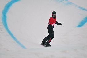 (SP)CHINA-ZHANGJIAKOU-WINTER PARALYMPICS-PARA SNOWBOARD-MEN'S BANKED SLALOM SB-LL1(CN)