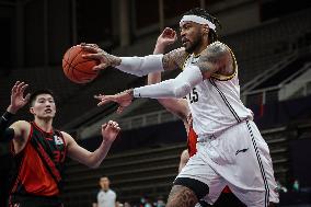 (SP)CHINA-SHENYANG-BASKETBALL-CBA LEAGUE-LIAONING VS JIANGSU(CN)