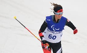 (SP)CHINA-ZHANGJIAKOU-WINTER PARALYMPICS-PARA BIATHLON-WOMEN'S INDIVIDUAL STANDING(CN)