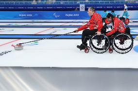 (SP)CHINA-BEIJING-WINTER PARALYMPICS-WHEELCHAIR SEMIFINAL-SVK VS SWE(CN)