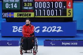 (SP)CHINA-BEIJING-WINTER PARALYMPICS-WHEELCHAIR SEMIFINAL-SVK VS SWE(CN)