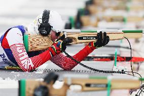 (SP)CHINA-ZHANGJIAKOU-WINTER PARALYMPICS-PARA BIATHLON-WOMEN'S INDIVIDUAL VISION IMPAIRED(CN)