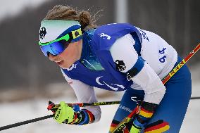 (SP)CHINA-ZHANGJIAKOU-WINTER PARALYMPICS-PARA BIATHLON-WOMEN'S INDIVIDUAL VISION IMPAIRED(CN)