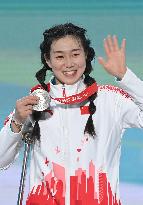 (SP)CHINA-BEIJING-WINTER PARALYMPICS-PARA ALPINE SKIING-WOMEN'S GIANT SLALOM-AWARDING CEREMONY(CN)