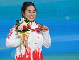 (SP)CHINA-BEIJING-WINTER PARALYMPICS-PARA ALPINE SKIING-WOMEN'S GIANT SLALOM-AWARDING CEREMONY(CN)