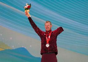 (SP)CHINA-ZHANGJIAKOU-WINTER PARALYMPICS-PARA BIATHLON-MEN'S INDIVIDUAL STANDING-CEREMONY(CN)