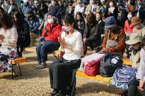 JAPAN-TOKYO-EARTHQUAKE-TSUNAMI-COMMEMORATION