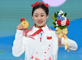 (SP)CHINA-BEIJING-WINTER PARALYMPICS-PARA ALPINE SKIING-WOMEN'S GIANT SLALOM-STANDING-AWARDING CEREMONY(CN)