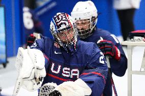 (SP)CHINA-BEIJING-WINTER PARALYMPICS-PARA ICE HOCKEY-SEMIFINALS-CHN VS USA