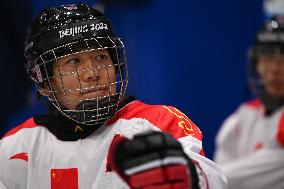 (SP)CHINA-BEIJING-WINTER PARALYMPICS-PARA ICE HOCKEY-SEMIFINALS-CHN VS USA(CN)