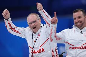 (SP)CHINA-BEIJING-WINTER PARALYMPICS-WHEELCHAIR CURLING-BRONZE MEDAL MATCH-SVK VS CAN(CN)
