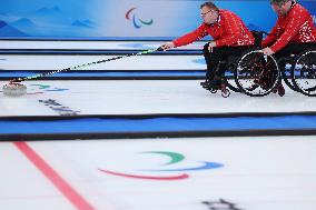 (SP)CHINA-BEIJING-WINTER PARALYMPICS-WHEELCHAIR CURLING-BRONZE MEDAL MATCH-SVK VS CAN(CN)