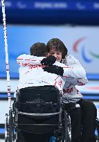 (SP)CHINA-BEIJING-WINTER PARALYMPICS-WHEELCHAIR CURLING-BRONZE MEDAL MATCH-SVK VS CAN (CN)