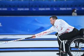 (SP)CHINA-BEIJING-WINTER PARALYMPICS-WHEELCHAIR CURLING-BRONZE MEDAL MATCH-SVK VS CAN (CN)
