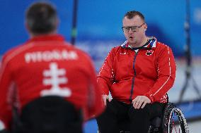 (SP)CHINA-BEIJING-WINTER PARALYMPICS-WHEELCHAIR CURLING-BRONZE MEDAL MATCH-SVK VS CAN(CN)