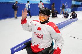 (SP)CHINA-BEIJING-WINTER PARALYMPICS-PARA ICE HOCKEY-SEMIFINALS-CHN VS USA(CN)