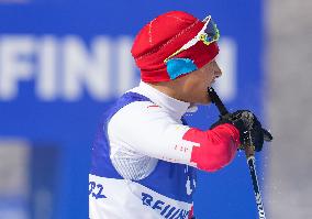 (SP)CHINA-ZHANGJIAKOU-WINTER PARALYMPICS-PARA CROSS-COUNTRY SKIING-MEN'S MIDDLE DISTANCE FREE TECHNIQUE-STANDING (CN)