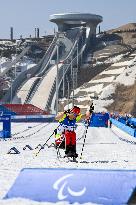 (SP)CHINA-ZHANGJIAKOU-WINTER PARALYMPICS-PARA CROSS-COUNTRY SKIING-MEN'S MIDDLE DISTANCE SITTING(CN)