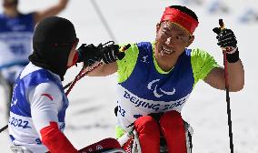 (SP)CHINA-ZHANGJIAKOU-WINTER PARALYMPICS-PARA CROSS-COUNTRY SKIING-MEN'S MIDDLE DISTANCE SITTING(CN)