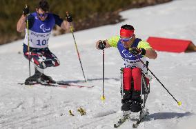 (SP)CHINA-ZHANGJIAKOU-WINTER PARALYMPICS-PARA CROSS-COUNTRY SKIING-MEN'S MIDDLE DISTANCE SITTING(CN)