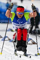 (SP)CHINA-ZHANGJIAKOU-WINTER PARALYMPICS-PARA CROSS-COUNTRY SKIING-MEN'S MIDDLE DISTANCE SITTING(CN)