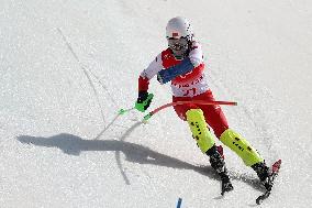 (SP)CHINA-BEIJING-WINTER PARALYMPICS-PARA ALPINE SKIING-WOMEN'S SLALOM STANDING(CN)