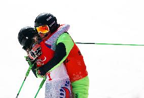 (SP)CHINA-BEIJING-WINTER PARALYMPICS-ALPINE SKIING-WOMEN'S SLALOM VISION IMPAIRED(CN)