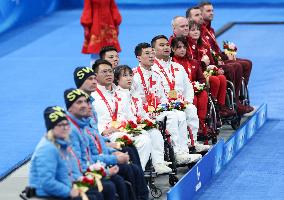 (SP)CHINA-BEIJING-WINTER PARALYMPICS-WHEELCHAIR CURLING-GOLD MEDAL MATCH-CHN VS SWE(CN)