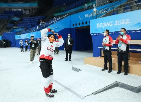 (SP)CHINA-BEIJING-WINTER PARALYMPICS-PARA ICE HOCKEY-BRONZE MEDAL GAME-CHN VS KOR(CN)