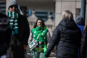 U.S.-CHICAGO-ST. PATRICK'S DAY-CELEBRATION