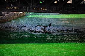 U.S.-CHICAGO-ST. PATRICK'S DAY-CELEBRATION