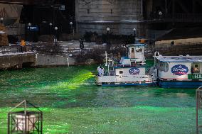 U.S.-CHICAGO-ST. PATRICK'S DAY-CELEBRATION