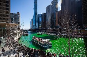 U.S.-CHICAGO-ST. PATRICK'S DAY-CELEBRATION