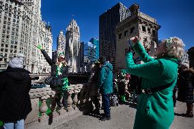 U.S.-CHICAGO-ST. PATRICK'S DAY-CELEBRATION