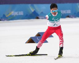 (SP)CHINA-ZHANGJIAKOU-WINTER PARALYMPICS-PARA CROSS-COUNTRY SKIING-MIXED 4x2.5km RELAY