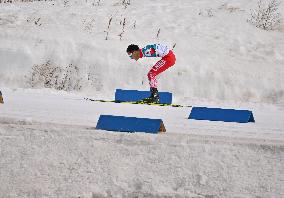 (SP)CHINA-ZHANGJIAKOU-WINTER PARALYMPICS-PARA CROSS-COUNTRY SKIING-MIXED 4x2.5km RELAY