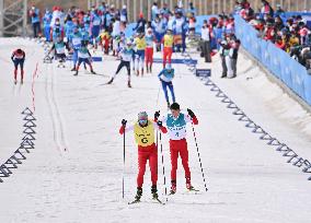 (SP)CHINA-ZHANGJIAKOU-WINTER PARALYMPICS-PARA CROSS-COUNTRY SKIING-OPEN 4X2.5KM RELAY