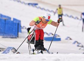(SP)CHINA-ZHANGJIAKOU-WINTER PARALYMPICS-PARA CROSS-COUNTRY SKIING-OPEN 4X2.5KM RELAY